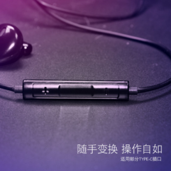 lideyupin适用华为入耳式耳机 安卓手机type-c重低音带麦线控耳机图2