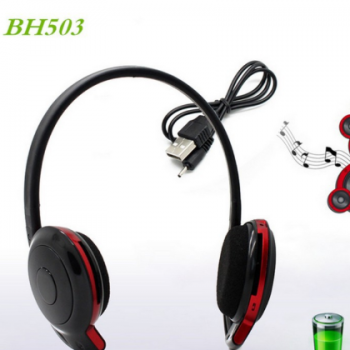 厂家直销蓝牙耳机BH-503 BH503 蓝牙耳机立体声 后挂式 运动蓝牙图2