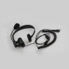 深圳工厂批发对讲机头戴式高音质麦克风对讲机话筒伸缩话咪耳机