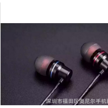 外贸厂家批发金属高端入耳式超重低音耳机 立体声通话手机耳机
