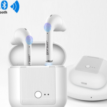 无线蓝牙耳机 TWS 触摸无线充电蓝牙5.0立体声歌尚GS-V9跨境新款