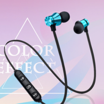 跨界直销XT-11蓝牙耳机 磁吸运动音乐4.2入耳式 礼品蓝牙耳机现货