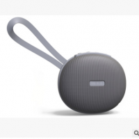 2019新款布艺蓝牙音箱圆形蓝牙音箱661户外运动圆形蓝牙音箱