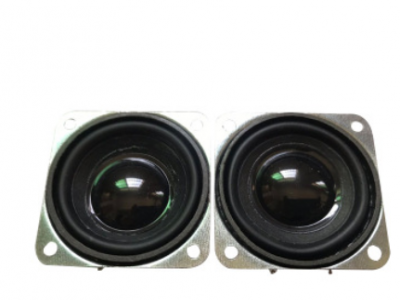 源头厂家直销1.5寸40MM方形双磁PU4欧3瓦蓝牙音响喇叭全频扬声器图2