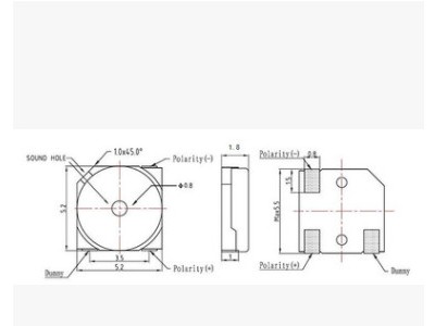 贴片有源蜂鸣器3V9650B MLT-9650Y有源蜂鸣器SMD buzzer 厂家直销图2