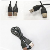 A公对A公USB数据线 1米AM/AM铜针延长线 散热片电脑连接USB转换线