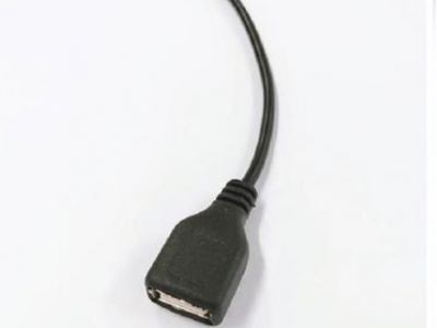 USB母座线 电池盒连接线 16CM单头上锡A公定做线 半成品 厂家直销