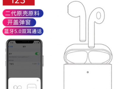 二代三代蓝牙耳机适用苹果安卓pro 3改名定位TWS无线蓝牙耳机图3