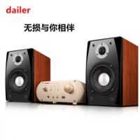 Dailer电脑电视书架HiFi功放音响4.0USB无损蓝牙光纤同轴音箱