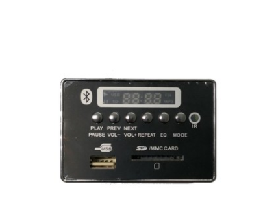 方形蓝牙MP3解码板PCBA 型号JQ-D085BT 工厂直销 蓝牙5.0版本
