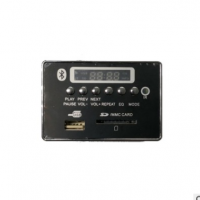 方形蓝牙MP3解码板PCBA 型号JQ-D085BT 工厂直销 蓝牙5.0版本