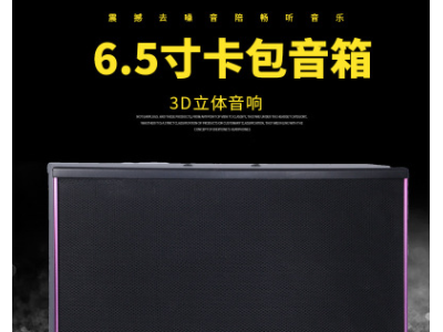 专业6.5寸ktv音箱一对卡包音响家用舞台音箱