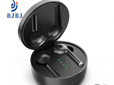 BJBJ恩乐实业TW40蓝牙耳机5.0无线双耳立体声跨境爆款源头工厂