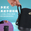 BD03便携式真皮手提蓝牙音响 双喇叭环绕重低音防水音箱 户外音响