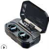 G02蓝牙耳机5.0双通触控TWS双耳防水运动入耳式耳塞数显洛达无线