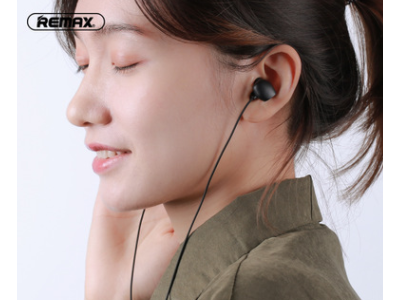 Remax线控音乐通话耳机小巧入耳式有线重低音音乐耳机直插式耳机