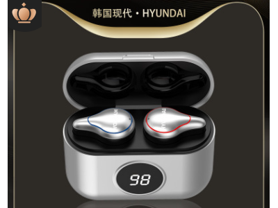 HYUNDAI/现代正品TWS触控私模蓝牙耳机无线游戏5.0礼品工厂批发