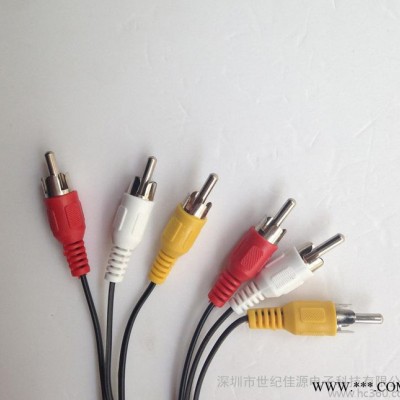 rca线音频线音频线 黑mini音箱线microRCA线