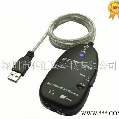 吉他USB音频线 USB吉他线 吉他USB连接线