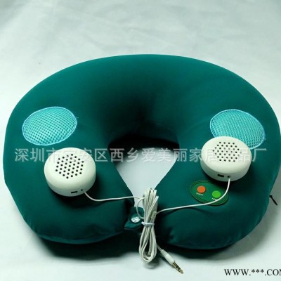 U型音乐枕喇叭小音箱  玩具音箱扬声器 蓝牙音箱配件 功放双