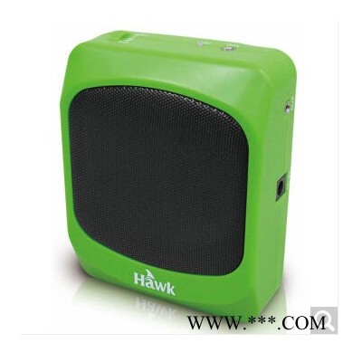 浩客（Hawk)F128扩音器 大功率小蜜蜂扩音器 扩音器老师专用 导游扩音器 扬声器 草绿色