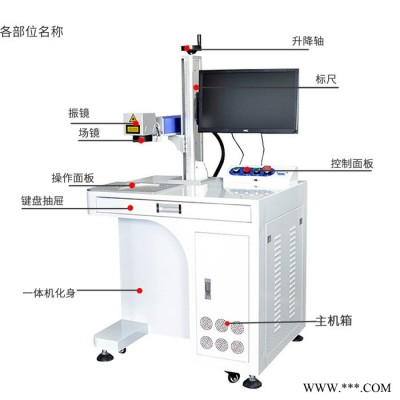 耳机扬声器激光打标机  台式激光打标机    光纤激光打标机 厂家