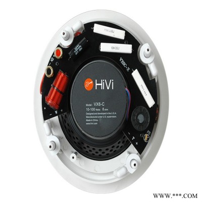 Hivi/惠威 VX6-C/VX5-C定阻吸顶喇叭同轴扬声器音响天花吸顶音箱
