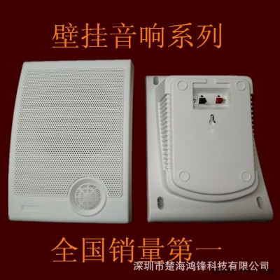 火爆热卖新款通透白色一体壁挂喇叭 壁挂扬声器 有源蓝牙壁挂定制