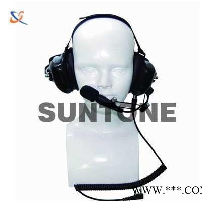 对讲机重型头戴耳机 抗噪耳机战术耳机 超保真