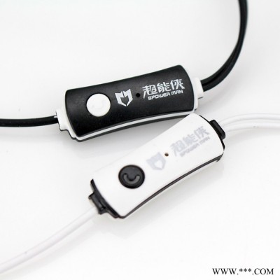 超能侠E01电脑手机通用高清重低音乐入耳式耳塞 带麦线控耳机图3