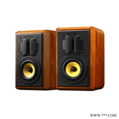 惠威(HIVI) M1 高保真书架箱 2.0声道hifi音箱 豪华天然原木皮饰面家用音响