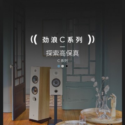 Foca劲浪CHORA 806书架音箱hifi音响