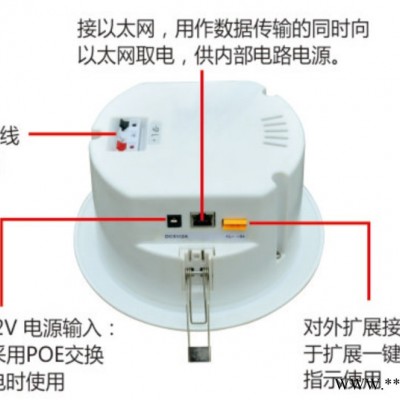 东创DC-8923 IP网络吸顶音箱(POE供电)图3