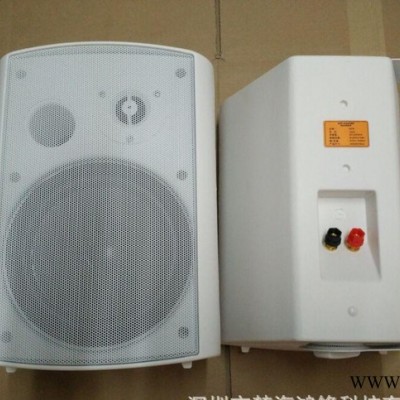 直销背景音乐有源高保真音箱 壁挂音箱扬声器 有源定做加工 家庭背景音乐厂家