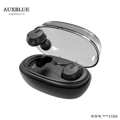 auxblueT100 真无线蓝牙耳机 立体声 入耳式迷你带充电仓v5.0