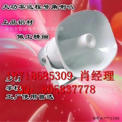 红色号角喇叭，白色号角喇叭，绿色号角喇叭，高音号角喇叭，牛角式号角喇叭生产厂家，有源号角喇叭，带功放高音喇叭图6