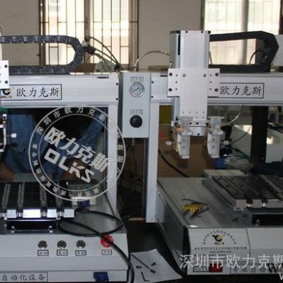 喇叭自动点胶机单工位压力点胶机OL-551针筒点胶机双头点胶机画圆点胶机