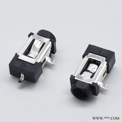 纽系DC-020B DC电源插座 两插一贴2.0*0.6 三脚贴片 蓝牙耳机DC-055A 全贴图5