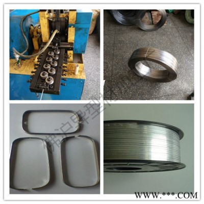 蓝牙耳机不锈钢扁线 高韧性304不锈钢弹簧扁线 0.79*3.98mm 表面光亮 不锈钢弹簧线扁线图2