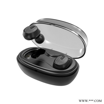 T100 TWS5.0蓝牙耳机 入耳式对耳耳机 降噪运动立体声蓝牙耳机 爆款 TWS蓝牙耳机