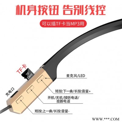 政德 有线挂脖式蓝牙耳机公司 加盟定制  实力厂家定制加盟 0加盟费 0手续费图5