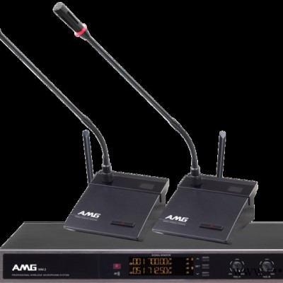 声明AMG WM-2 专业 无线 会议电容麦克风 话筒厂家