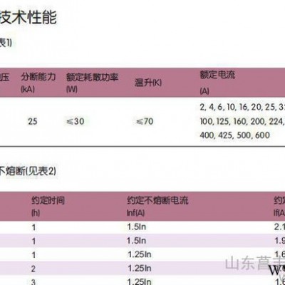 山东济南正泰一级总代理CRT36-00系列直流熔断器