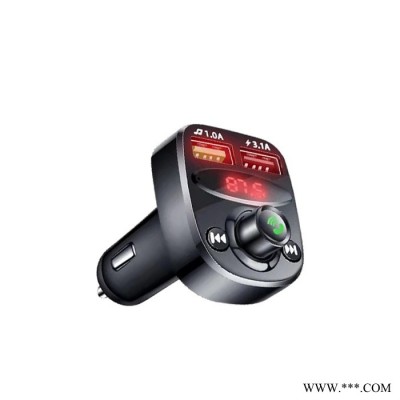 汽车用品超市厂家定制小收音机 多用途双USB3.1A充电器电压监测蓝牙免提通话智能语音导航不限车型小收音机图4