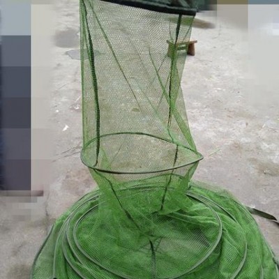 水库专用大喇叭鱼护伐钓涂胶防挂渔护 口小底大养鱼渔户定做尺寸