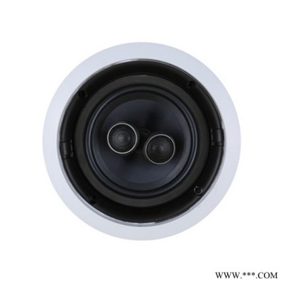 Hivi/惠威 VR6-SC定阻吸顶喇叭双高音家用同轴环绕音箱嵌入式音响（一只）