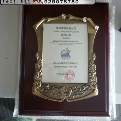 供应木质喇叭银箔奖牌，年度经销商奖牌，环典木质奖牌生厂商，梦焕上海可以定制木牌图1