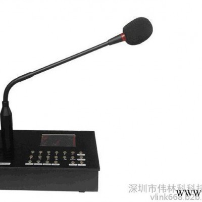 供应SV-8003IP网络寻呼话筒广播对讲主机图3