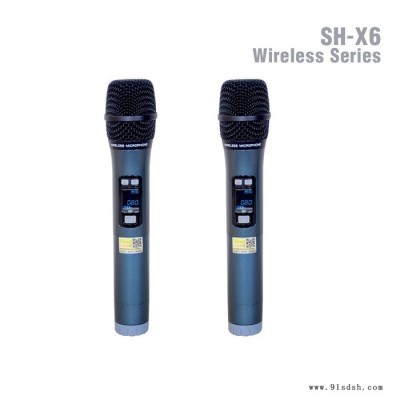 声活麦克风SH-X6 插卡麦克风 声活电子产品 专业无线系统 KTV无线话筒专业音频系统 麦克风生产厂家 OEM图3