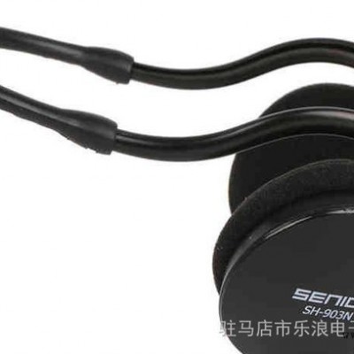 手机耳机 声丽 SH903N有线耳机头戴入耳式麦克风电脑耳麦